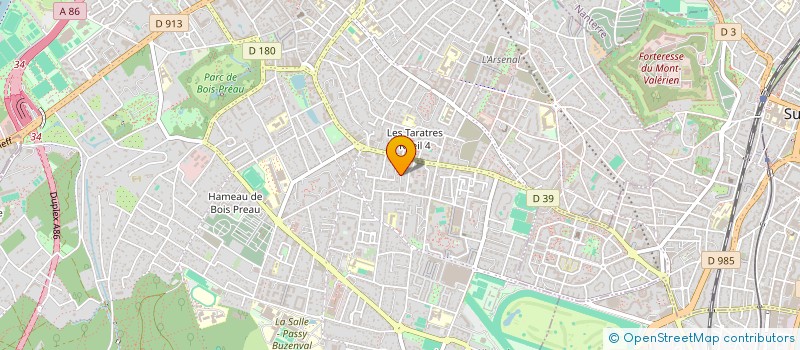 localisation de l'entreprise SCI PEILLON à RUEIL-MALMAISON