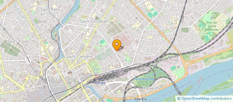 localisation de l'entreprise SCI PEIRESC à NANTES