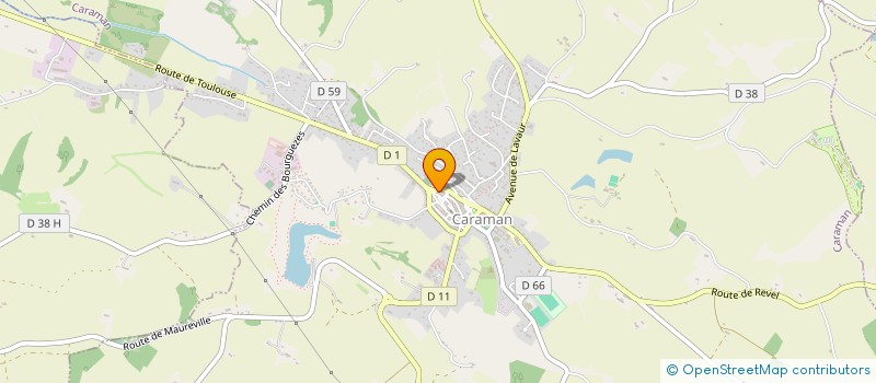 localisation de l'entreprise SCI PEIRIS à CARAMAN