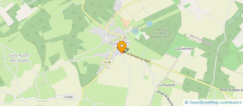localisation de l'entreprise SCI PEJJ à MESNIL-EN-OUCHE