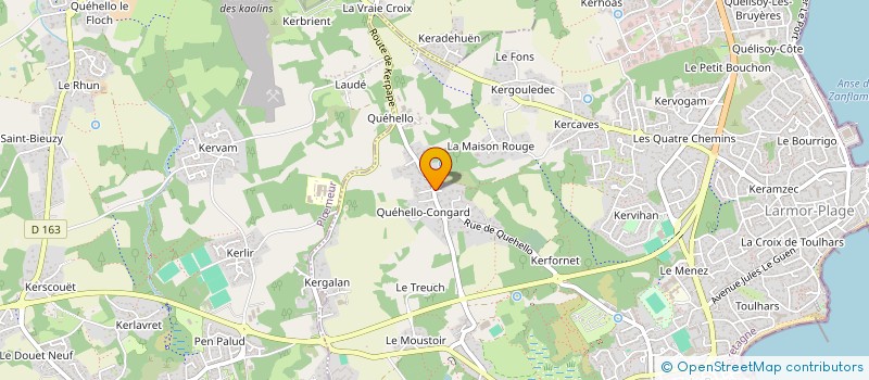 localisation de l'entreprise SCI PEKAM  LARMOR-PLAGE