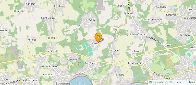 localisation de l'entreprise SCI PEKER à PLOEMEUR