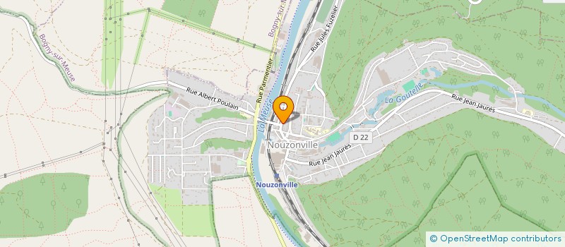 localisation de l'entreprise SCI PEKIN  NOUZONVILLE