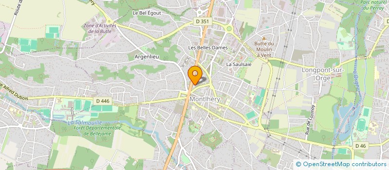 localisation de l'entreprise SCI PEKMEZIAN  MONTLHERY