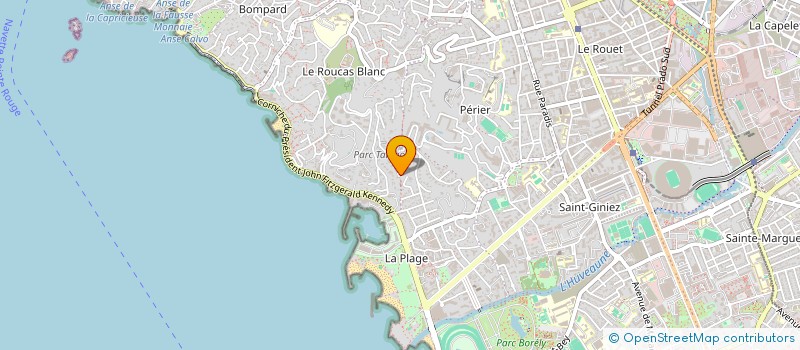 localisation de l'entreprise SCI PEL à MARSEILLE