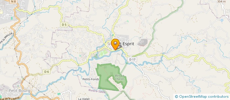 localisation de l'entreprise SCI PELAGIMMO  SAINT-ESPRIT