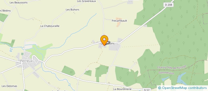 localisation de l'entreprise SCI PELAT à CHARNY OREE DE PUISAYE