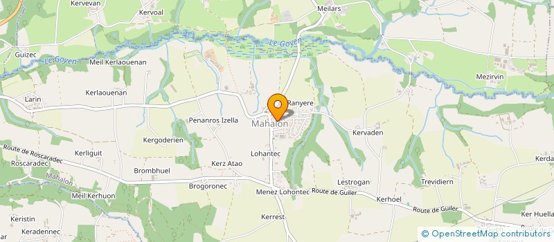 localisation de l'entreprise SCI PELAUD  MAHALON