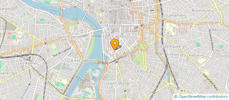 localisation de l'entreprise SCI PELCOURD  TOULOUSE