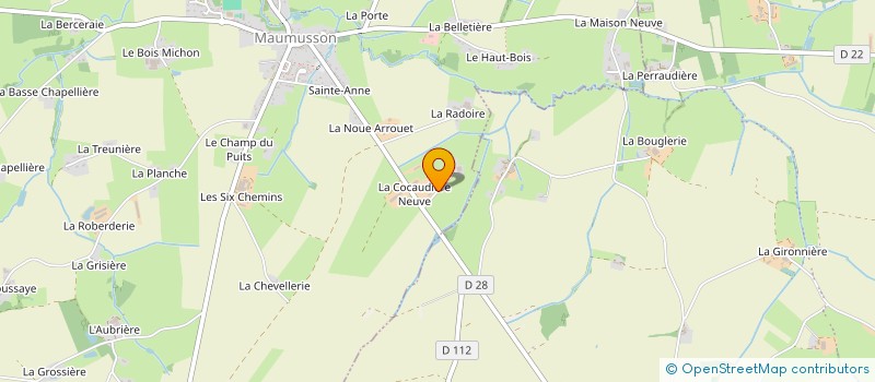 localisation de l'entreprise SCI PELE AB  VALLONS-DE-L'ERDRE