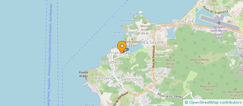 localisation de l'entreprise SCI PELEAS ET MELISANDE à SAINT MARTIN
