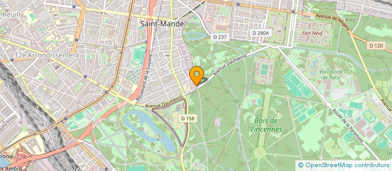 localisation de l'entreprise SCI PELEE 7 à SAINT-MANDE