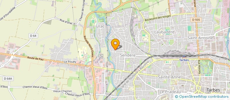 localisation de l'entreprise SCI PELEGRY  TARBES