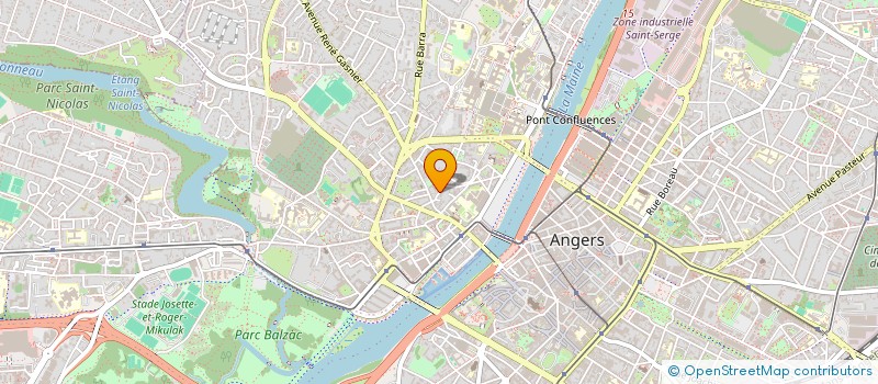 localisation de l'entreprise SCI PELERINS à ANGERS