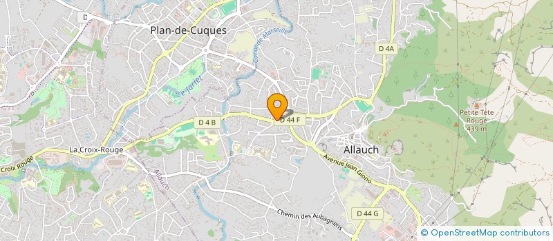 localisation de l'entreprise SCI PELICAN  ALLAUCH