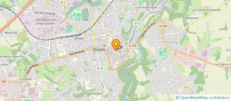 localisation de l'entreprise SCI PELICAN  DINAN