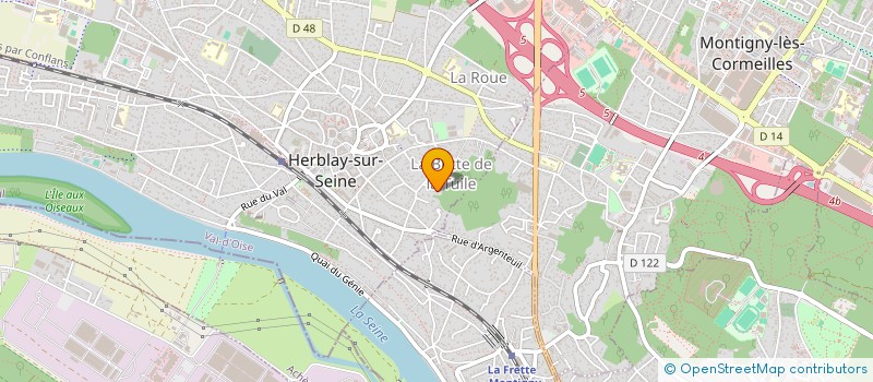 localisation de l'entreprise SCI PELICAN  HERBLAY-SUR-SEINE