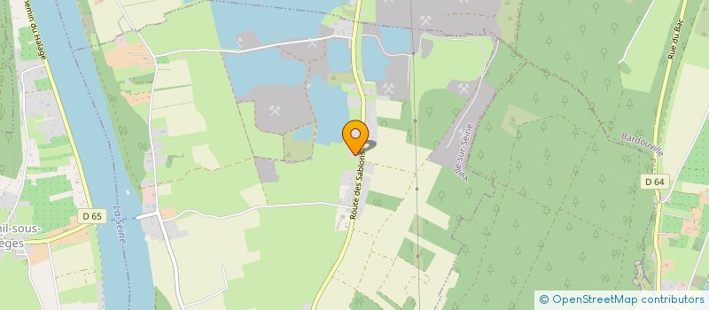 localisation de l'entreprise SCI PELIGAT-SAINTE EXPEDITE  YVILLE-SUR-SEINE