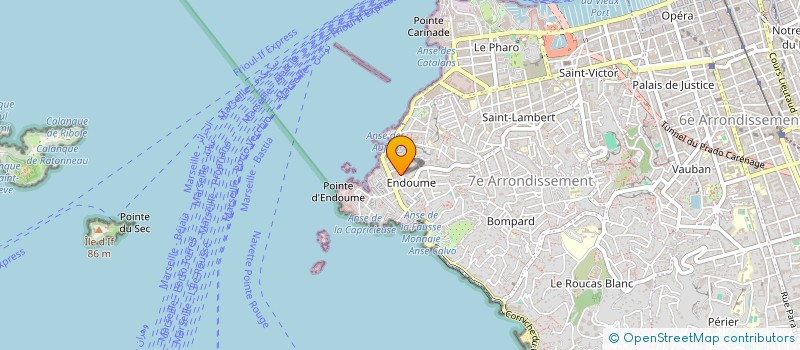 localisation de l'entreprise SCI PELISSANNE à MARSEILLE