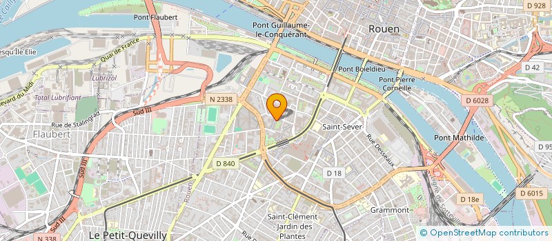 localisation de l'entreprise SCI PELISSIER 2017  ROUEN