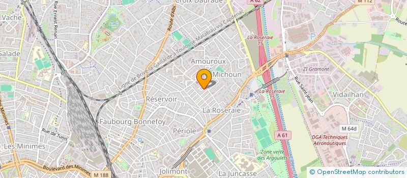 localisation de l'entreprise SCI PELISSIER à TOULOUSE