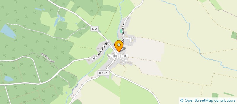 localisation de l'entreprise SCI PELKA à VAUBECOURT