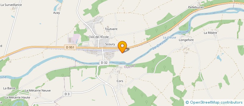 localisation de l'entreprise SCI PELLEBUZAN à CIRON