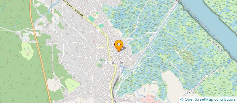 localisation de l'entreprise SCI PELLERAY  LA TREMBLADE