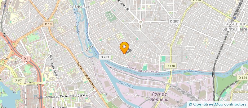 localisation de l'entreprise SCI PELLETAN à SAINT-MAUR-DES-FOSSES