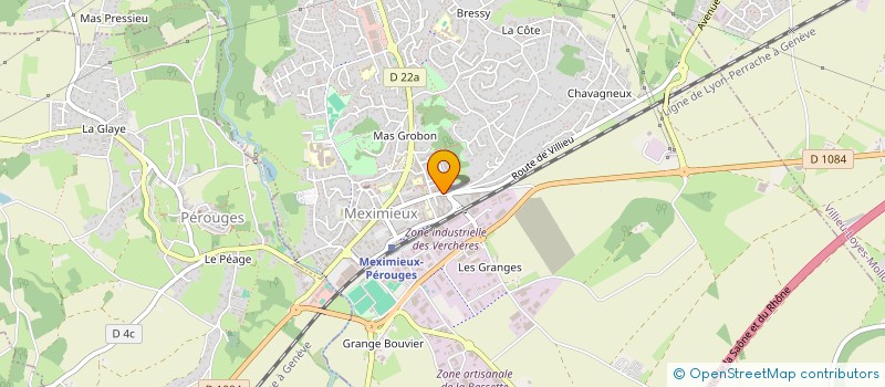localisation de l'entreprise SCI PELLETIER à MEXIMIEUX