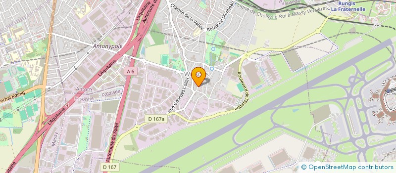 localisation de l'entreprise SCI PELLETIER  WISSOUS