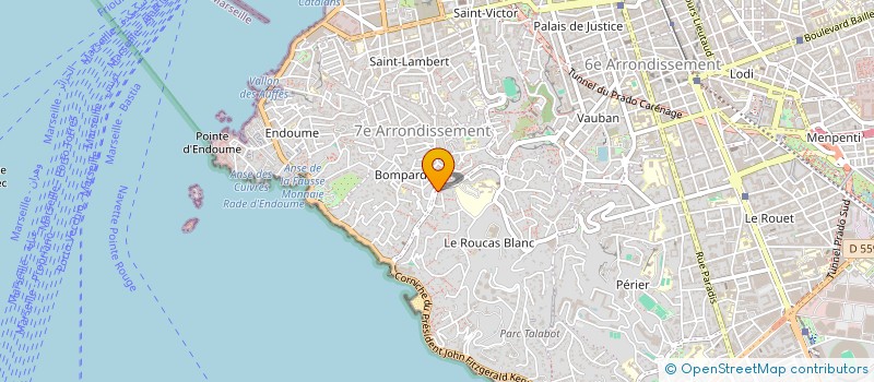 localisation de l'entreprise SCI PELLETIER à MARSEILLE