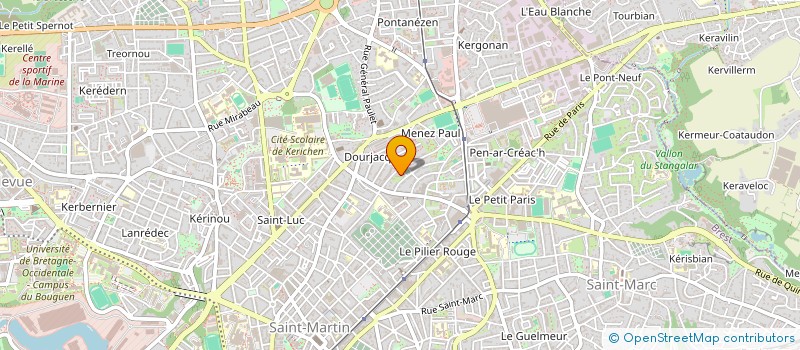 localisation de l'entreprise SCI PELLETIER DOMALAIN  BREST