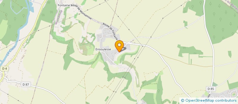 localisation de l'entreprise SCI PELLETREAU  MONTAMISE