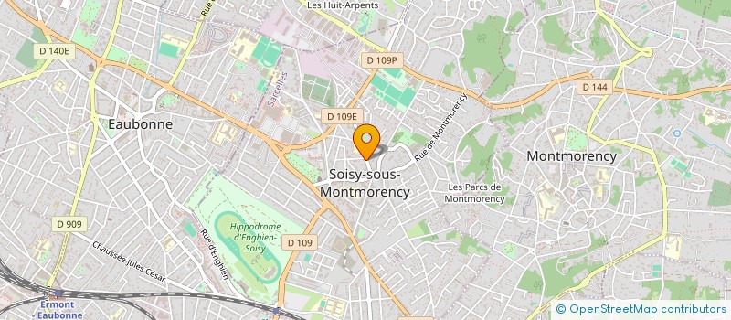 localisation de l'entreprise SCI PELLIMAUD à SOISY-SOUS-MONTMORENCY