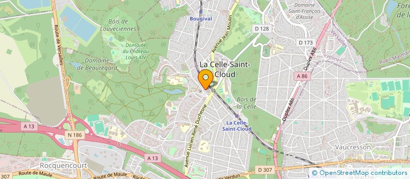 localisation de l'entreprise SCI PELMAY  LA CELLE-SAINT-CLOUD