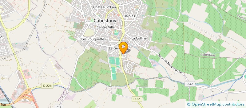 localisation de l'entreprise SCI PELOTE INVEST  CABESTANY