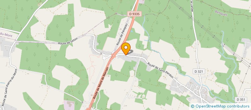 localisation de l'entreprise SCI PELOUHA  BENQUET