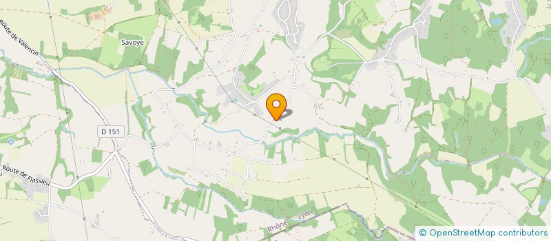 localisation de l'entreprise SCI PELOUZE  SAINT-PIERRE-DE-CHANDIEU