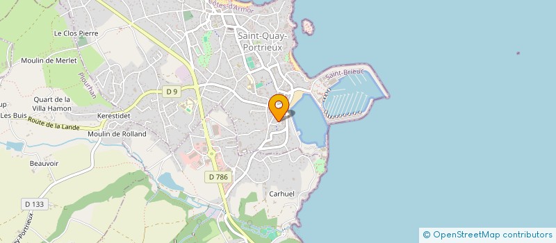 localisation de l'entreprise SCI PELTIER-CHATELAIN  SAINT-QUAY-PORTRIEUX