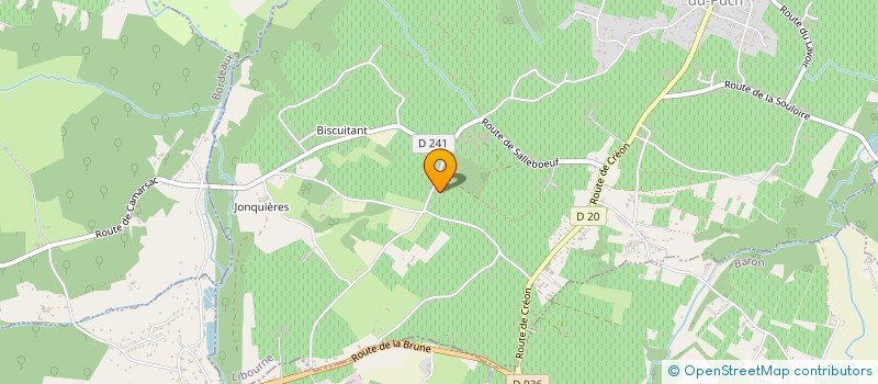 localisation de l'entreprise SCI PELVEY  SAINT-GERMAIN-DU-PUCH