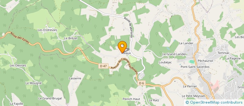 localisation de l'entreprise SCI PEM à SARLAT-LA-CANEDA