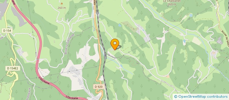 localisation de l'entreprise SCI PEMA  BRIVE-LA-GAILLARDE