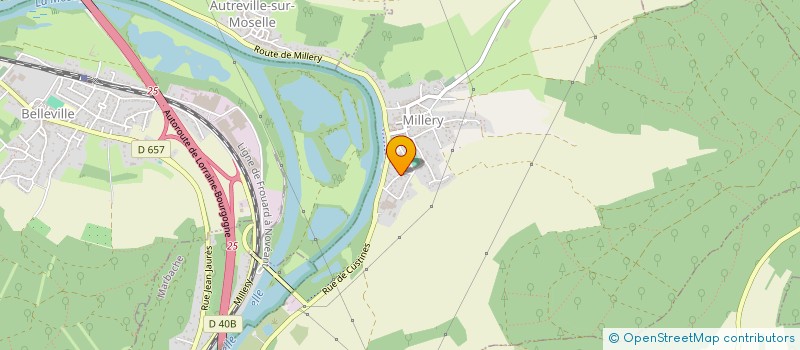 localisation de l'entreprise SCI PEMATIMARO  MILLERY