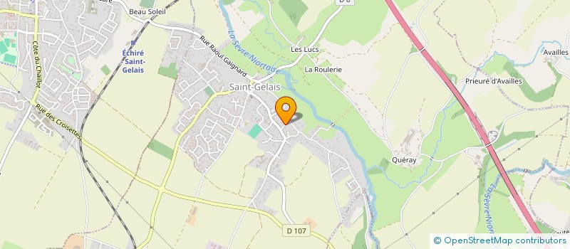 localisation de l'entreprise SCI PEMERO  SAINT-GELAIS