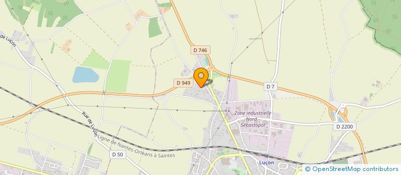 localisation de l'entreprise SCI PEMION à LUCON