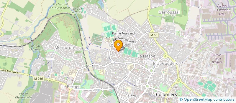 localisation de l'entreprise SCI PEMU à COLOMIERS