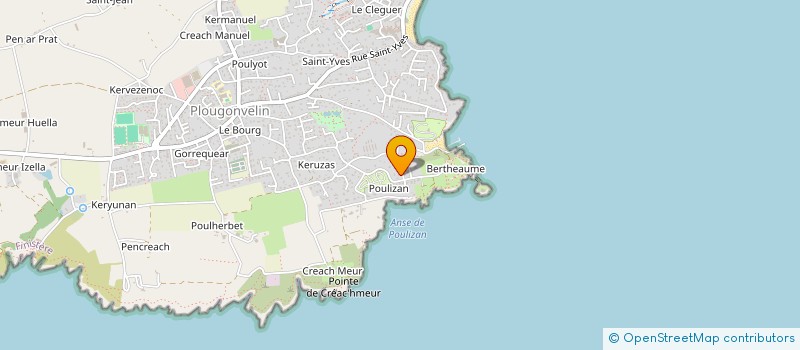 localisation de l'entreprise SCI PEN AR BOX  PLOUGONVELIN