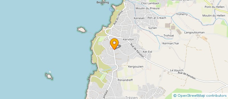 localisation de l'entreprise SCI PEN AR MENEZ  PLOUARZEL