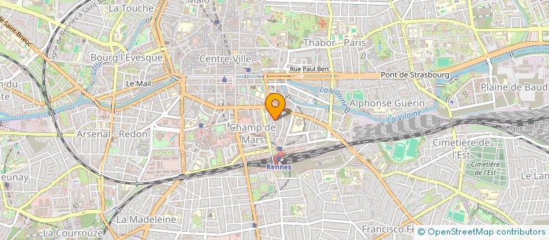 localisation de l'entreprise SCI PEN AZEN  RENNES